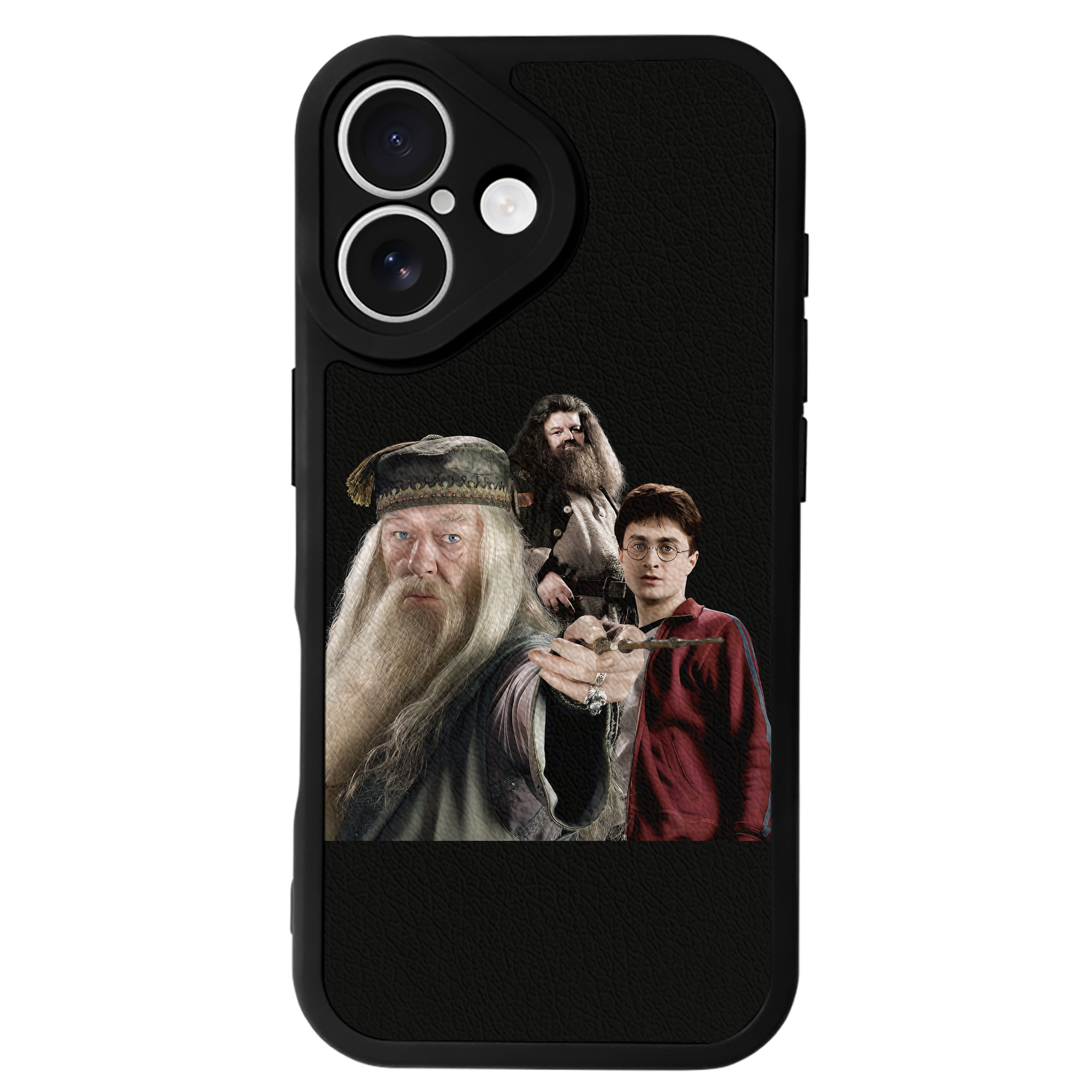 （画像用） Harry Potter ハリー・ポッターシリーズ 【iPhone 16シリーズ対応】シリコンスマホケース（レザー調） 材質：シリコン